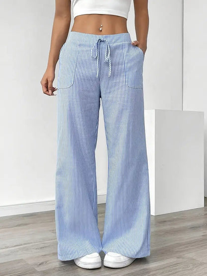 Analena | Wardrobe-Staple Breathable Linen Versatility Pants