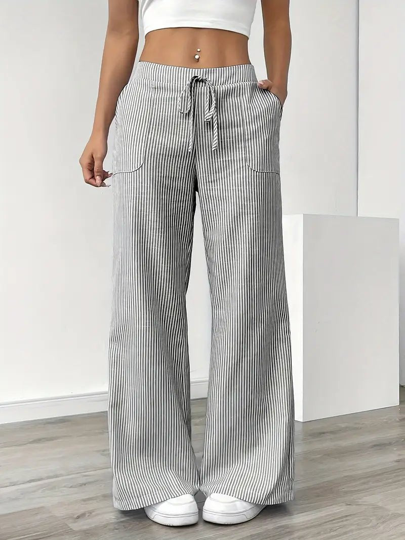 Analena | Wardrobe-Staple Breathable Linen Versatility Pants