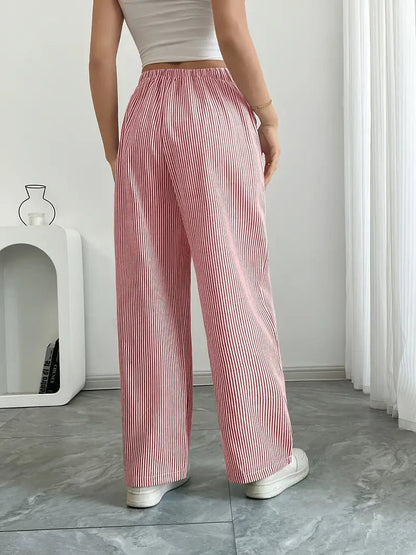 Analena | Wardrobe-Staple Breathable Linen Versatility Pants