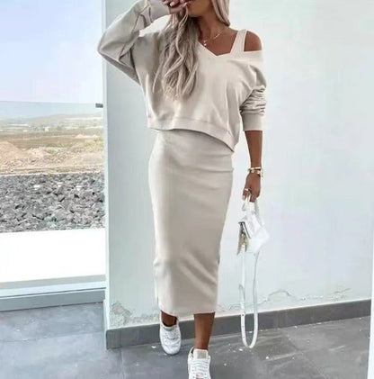 Kylie | Poolside Knit Midi Piece Dress