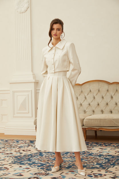 Tatiana | Matching Pearl Embellished Versatility Set
