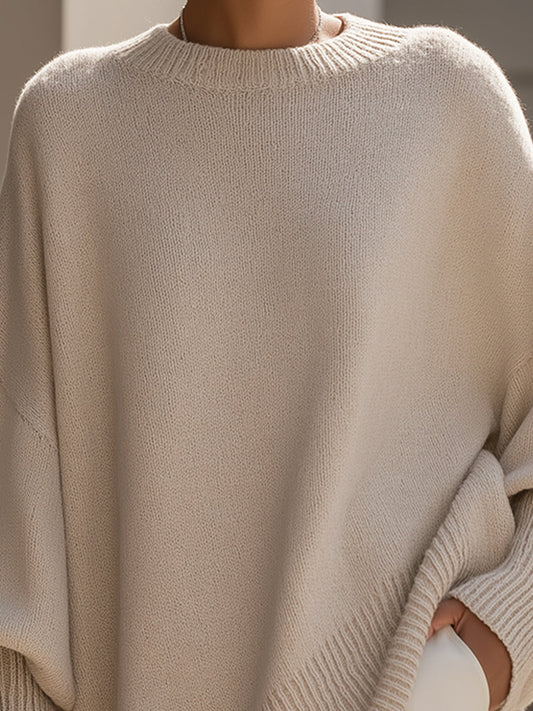 Anca | City Oversized Crew Coziness Sweater