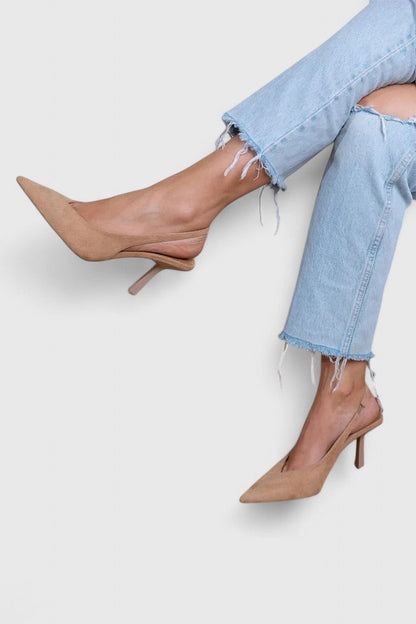 Gigliola | Elevated Pointed-Toe Comfort Heel