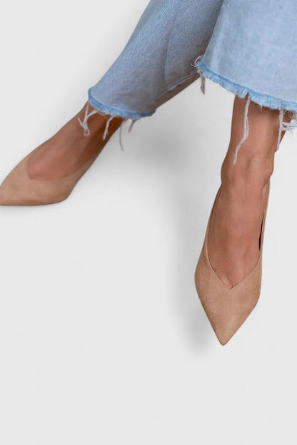 Gigliola | Elevated Pointed-Toe Comfort Heel