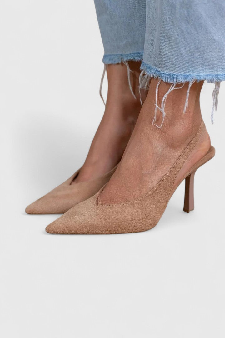 Gigliola | Elevated Pointed-Toe Comfort Heel