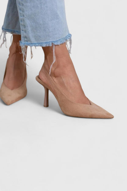 Gigliola | Elevated Pointed-Toe Comfort Heel
