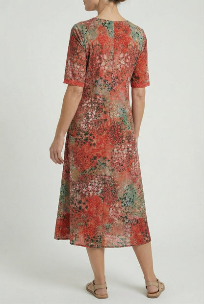 Xenia | City Short Sleeve Charm Dress