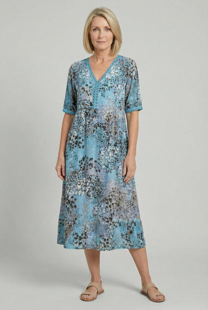 Xenia | City Short Sleeve Charm Dress