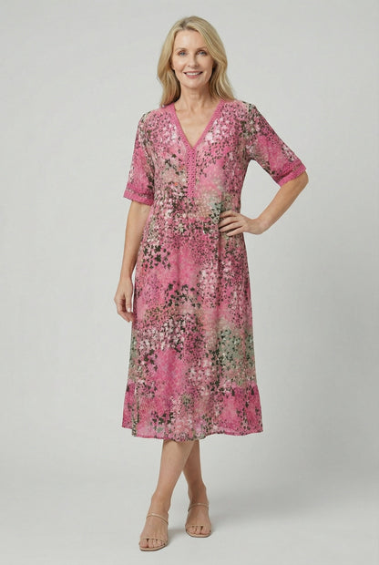 Xenia | City Short Sleeve Charm Dress