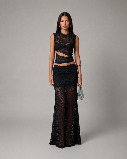 Kalani | Travel-Ready Floral Lace Ease Set