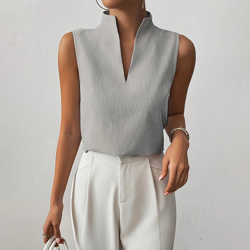 Ardisia | Desk-to-Dinner Breathable Cotton Cut Blouse