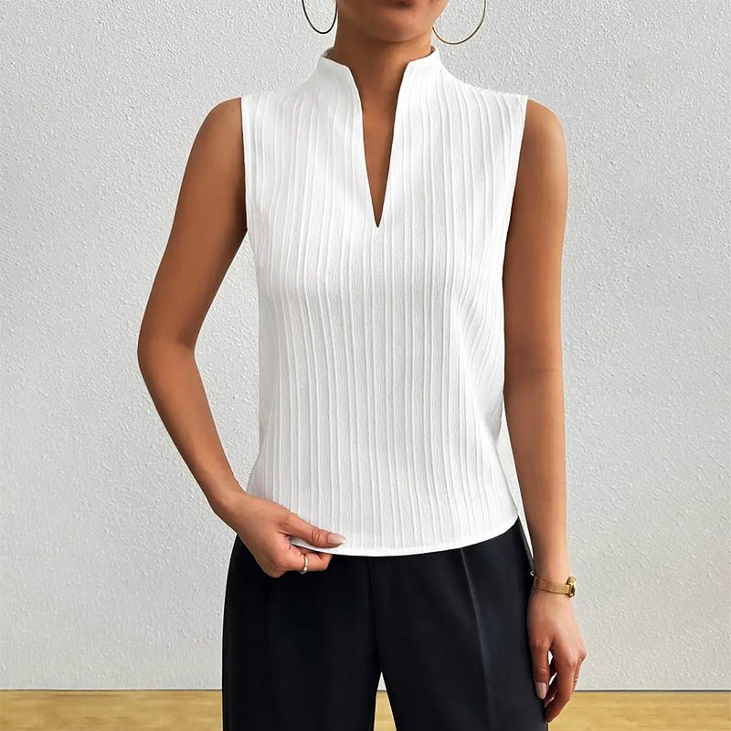 Ardisia | Desk-to-Dinner Breathable Cotton Cut Blouse