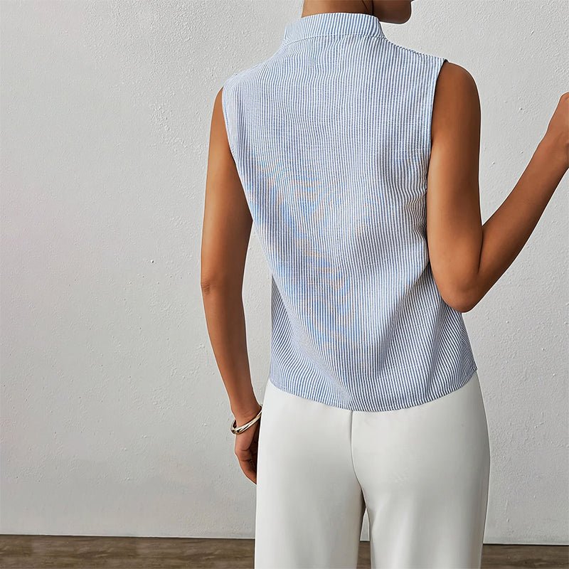 Ardisia | Desk-to-Dinner Breathable Cotton Cut Blouse