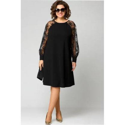 Eufemia | Sun-Soaked Long-Sleeve Lace Sensibility Dress