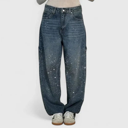Alcina | Airy High-Waist Straight-Leg Shape Pants