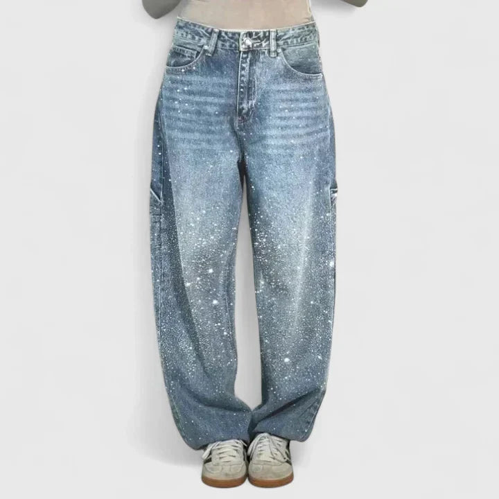 Alcina | Airy High-Waist Straight-Leg Shape Pants
