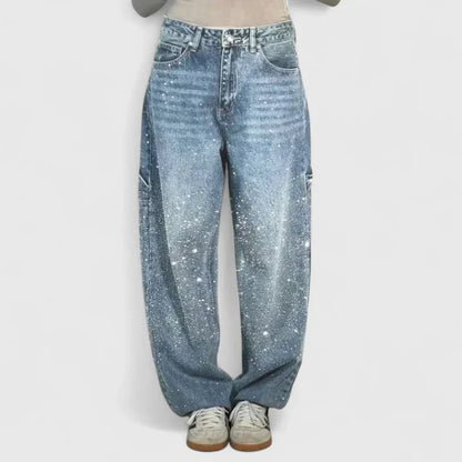 Alcina | Airy High-Waist Straight-Leg Shape Pants