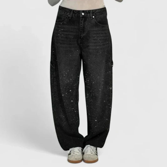 Alcina | Airy High-Waist Straight-Leg Shape Pants