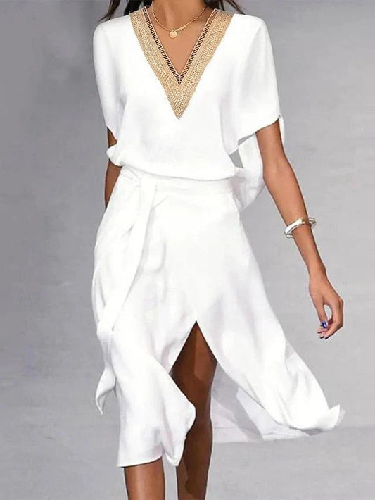 Damiana | Wardrobe-Staple Midi Summer Piece Dress