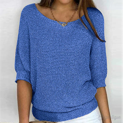 Eunice | Office-Ready Knit Lightweight Fit Top