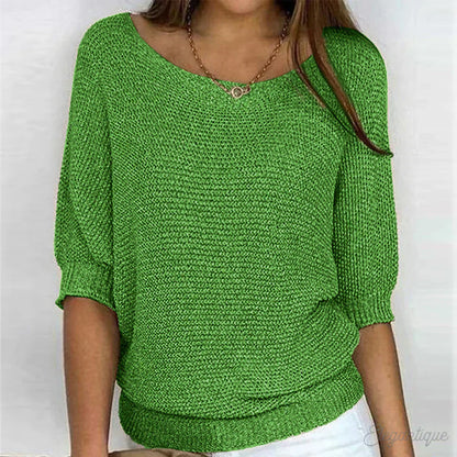 Eunice | Office-Ready Knit Lightweight Fit Top