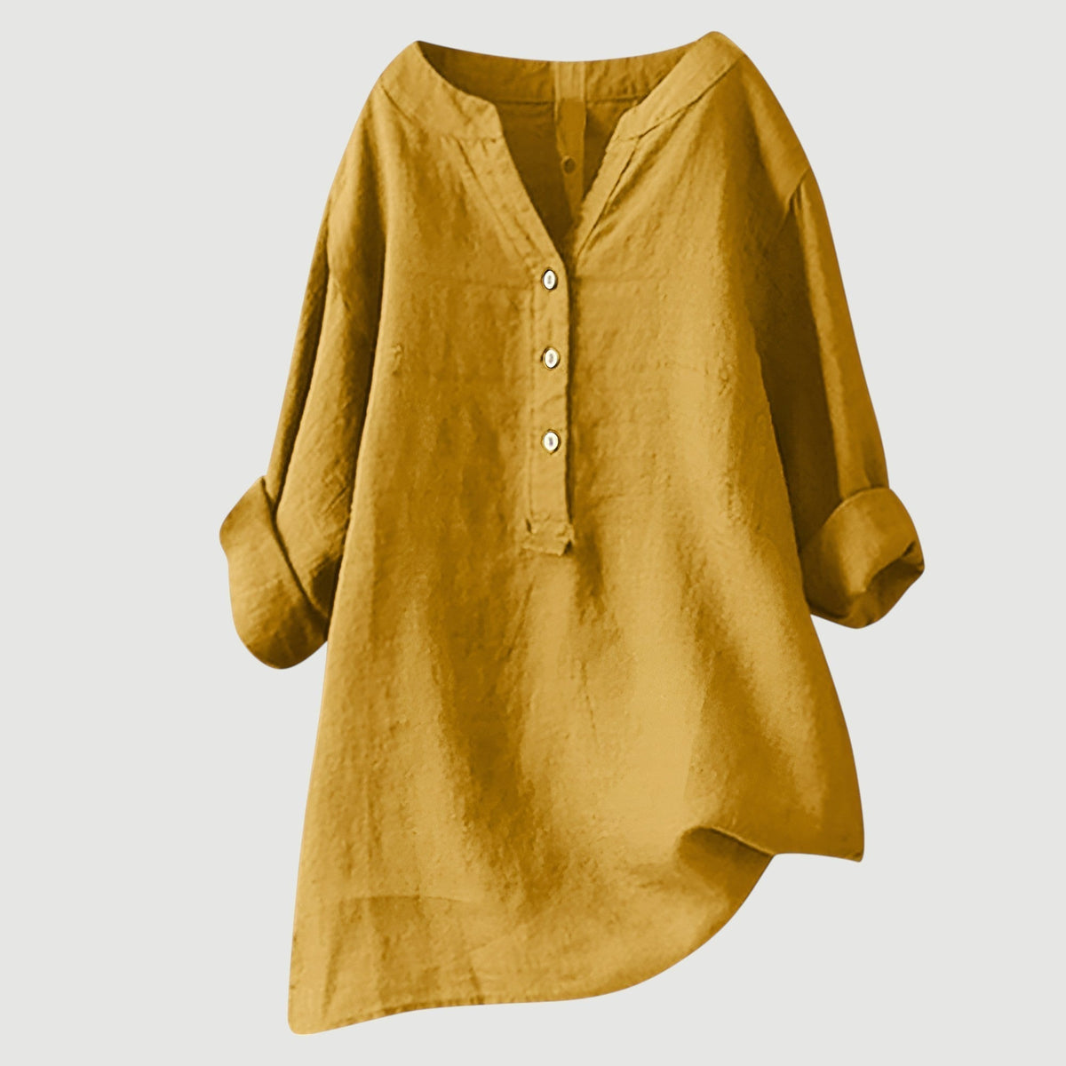 Alma | Date-Night Oversized V-Neck Fit Blouse