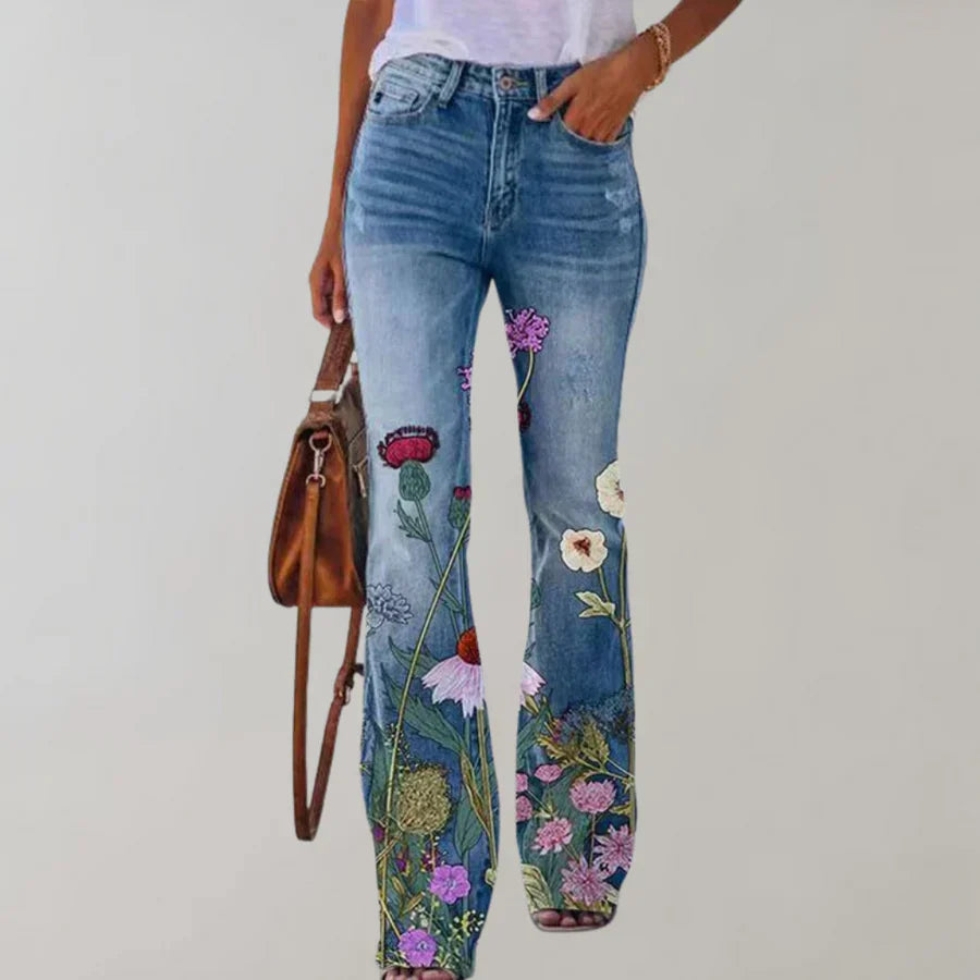 Luciana | Denim-Lover's Breathable Flared Comfort Jeans