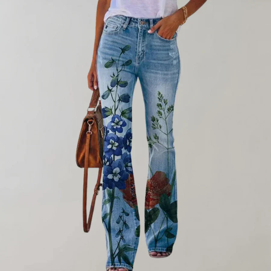 Luciana | Denim-Lover's Breathable Flared Comfort Jeans