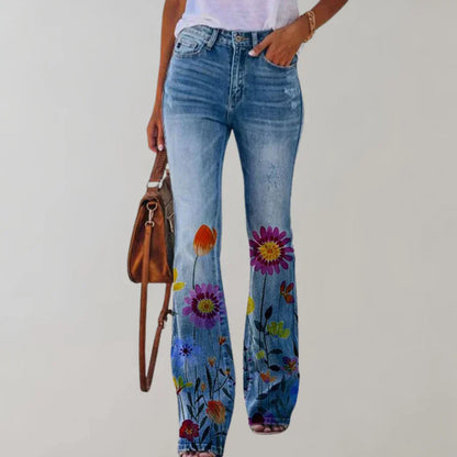 Luciana | Denim-Lover's Breathable Flared Comfort Jeans