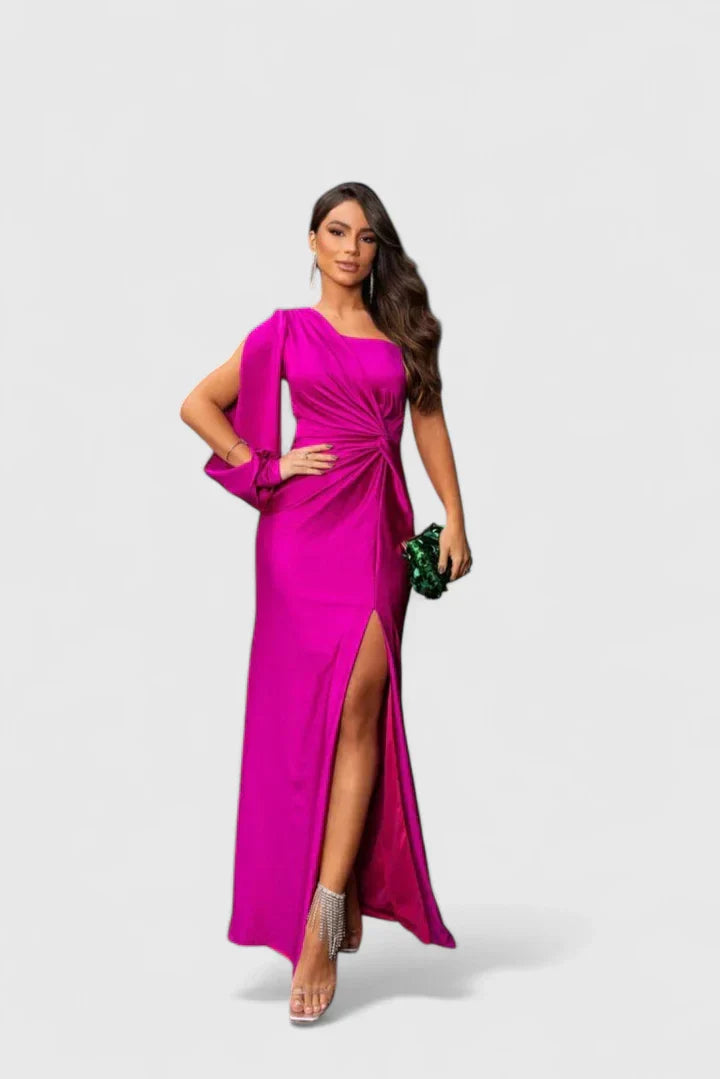 Honora | Weekend One-Shoulder Evening Look Dress