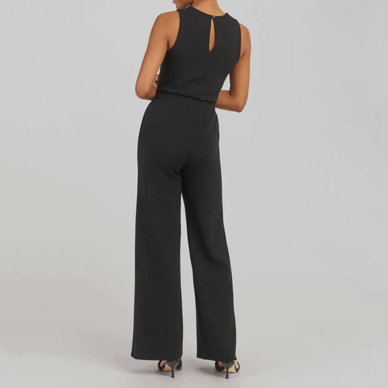 Irene | Warm-Weather Breathable Wide-Leg Fit Jumpsuit