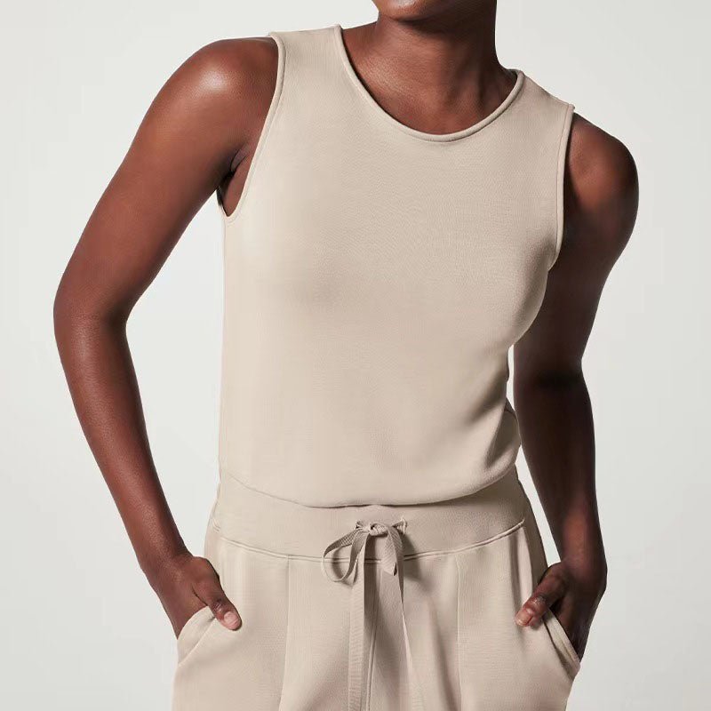 Irene | Warm-Weather Breathable Wide-Leg Fit Jumpsuit
