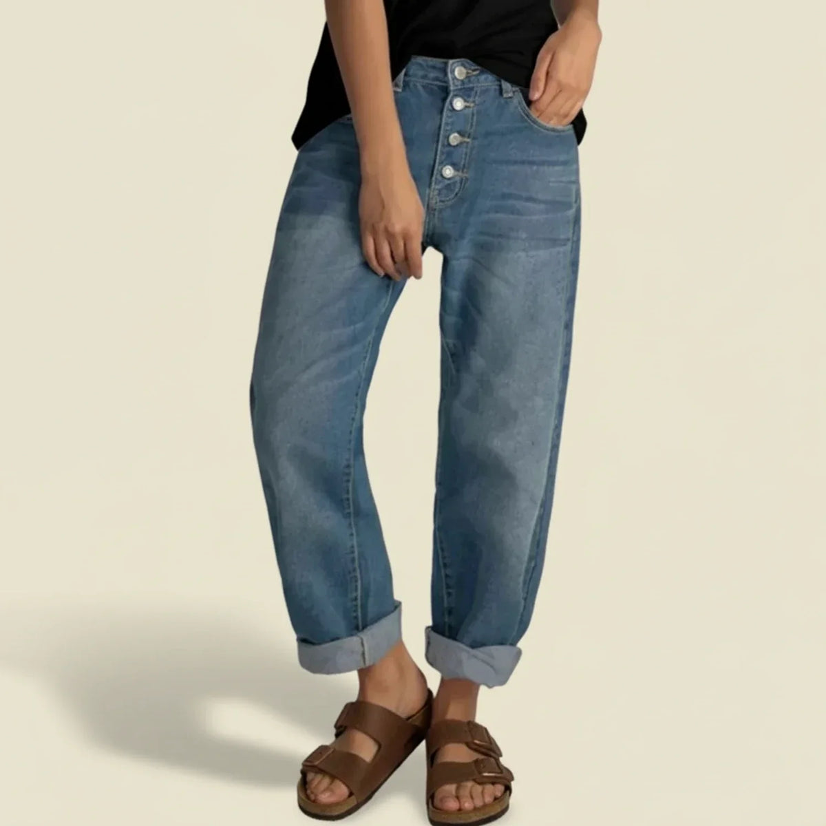 Agapita | Wardrobe-Staple High-Waist Summer Shape Jeans