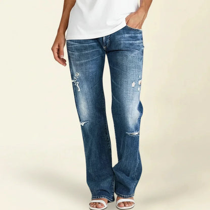 Albertina | Denim-Lover's High-Rise Ripped Shape Jeans