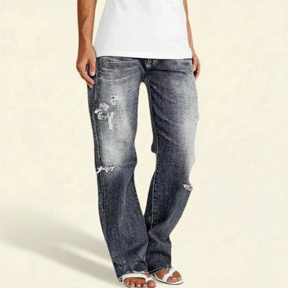 Albertina | Denim-Lover's High-Rise Ripped Shape Jeans