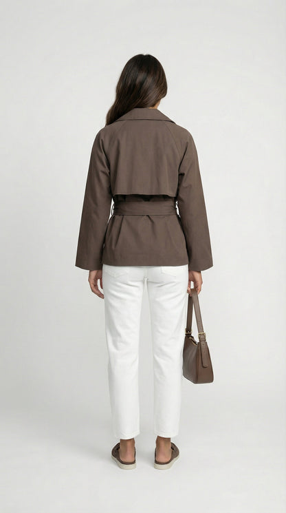 Vivienne | Weekend Belted Double-Breasted Warmth Coat