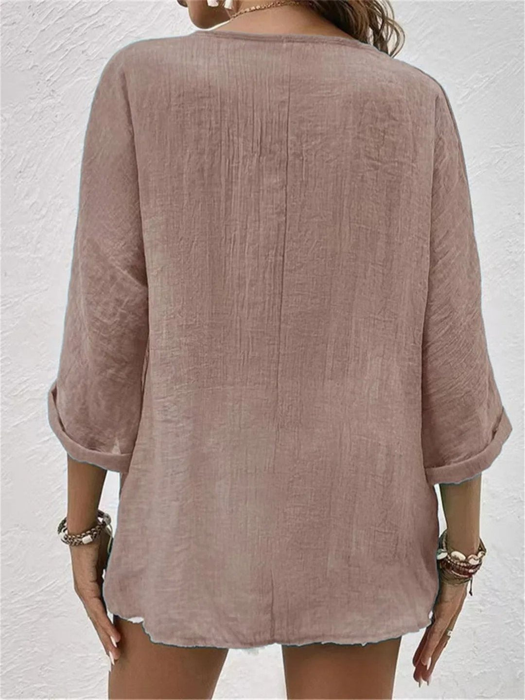 Argina | Desk-to-Dinner Breathable Cotton Ease Top