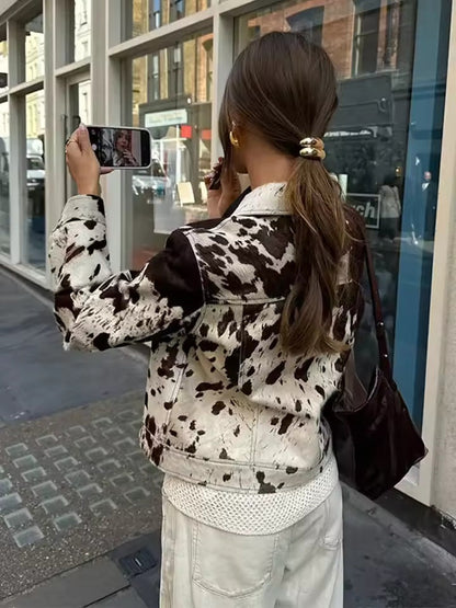 Cleo | Weekend Bold Cow Fit Jacket
