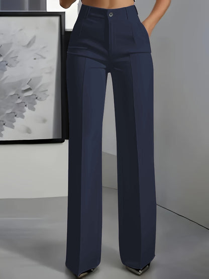 Aidamaria | Travel-Ready Wide-Leg High-Waist Shape Pants