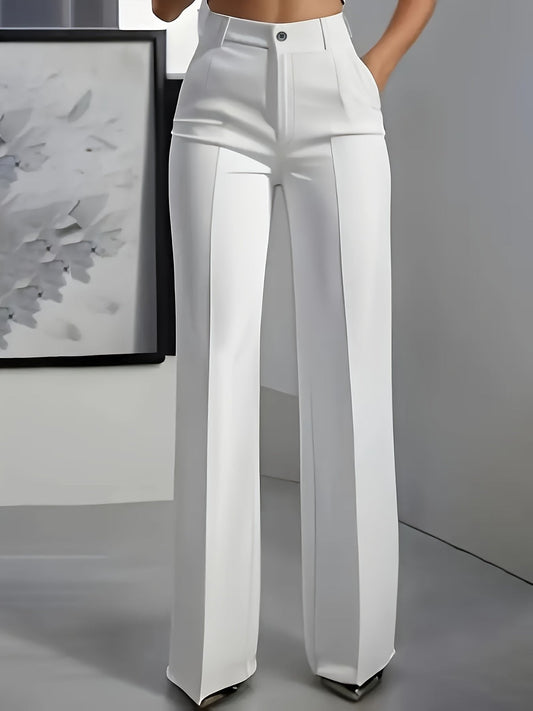 Aidamaria | Travel-Ready Wide-Leg High-Waist Shape Pants