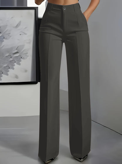 Aidamaria | Travel-Ready Wide-Leg High-Waist Shape Pants