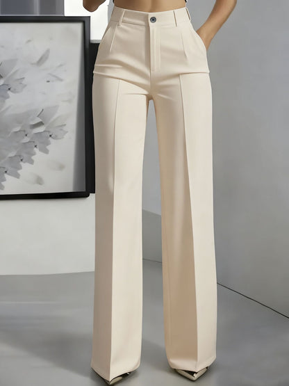 Aidamaria | Travel-Ready Wide-Leg High-Waist Shape Pants