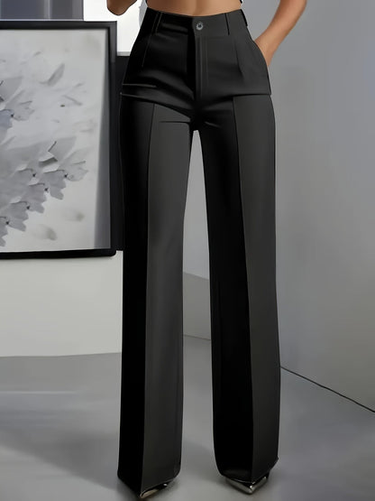 Aidamaria | Travel-Ready Wide-Leg High-Waist Shape Pants