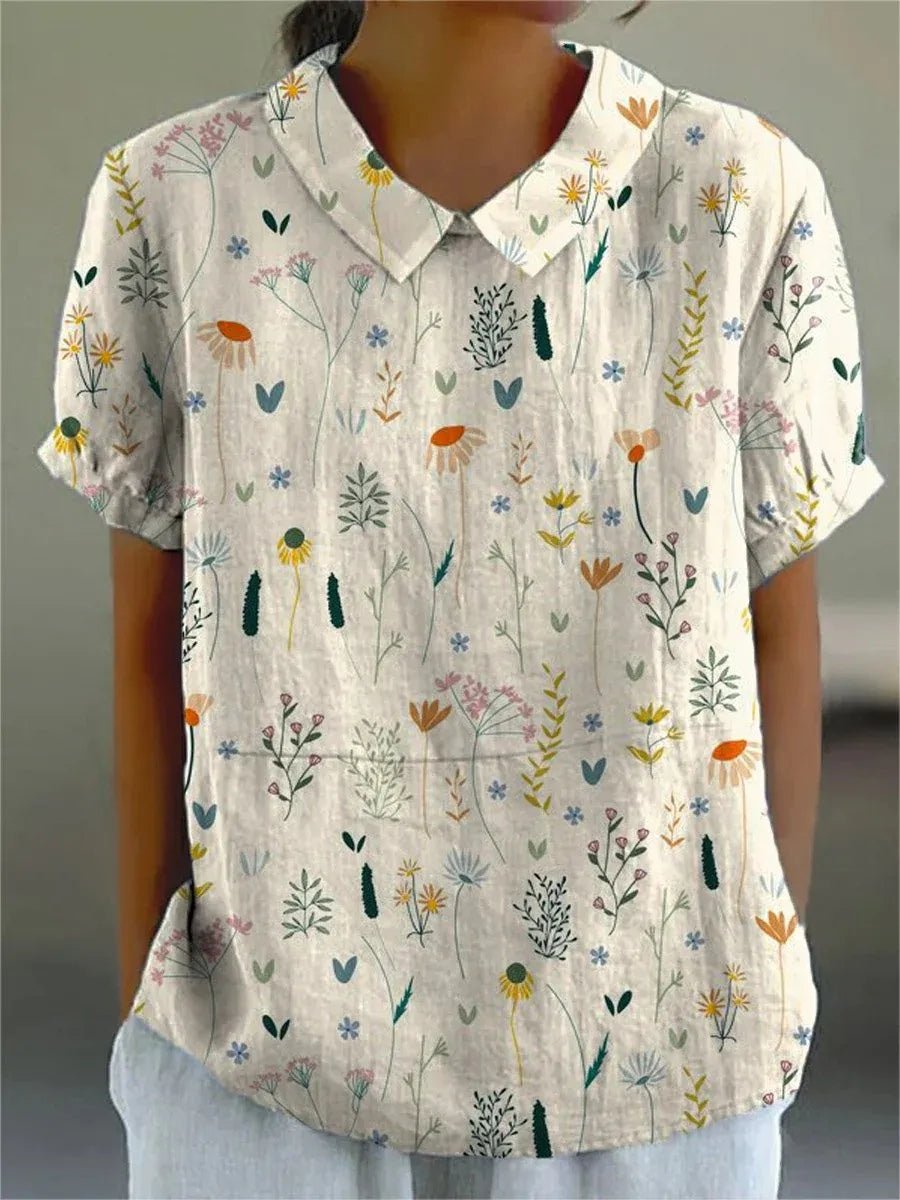 Argisa | Date-Night Breathable Floral Fit Shirt