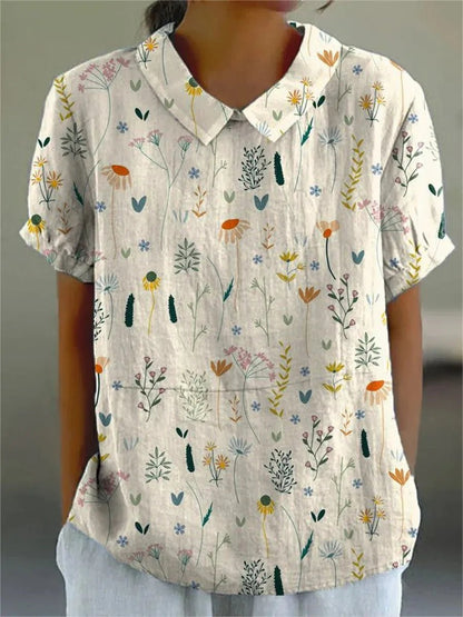 Argisa | Date-Night Breathable Floral Fit Shirt