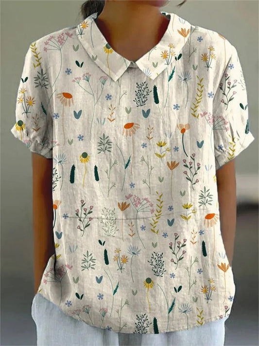 Argisa | Date-Night Breathable Floral Fit Shirt