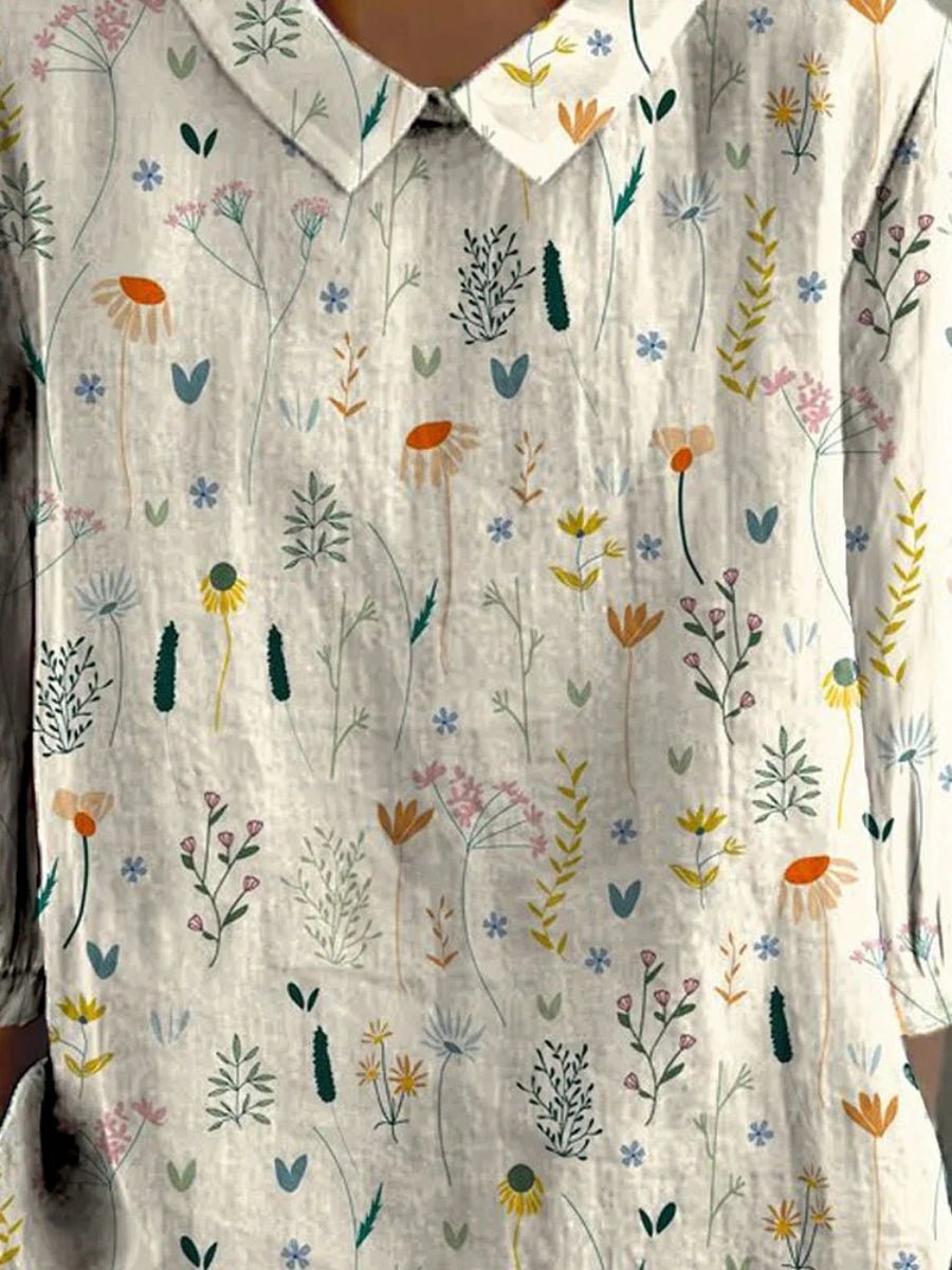Argisa | Date-Night Breathable Floral Fit Shirt