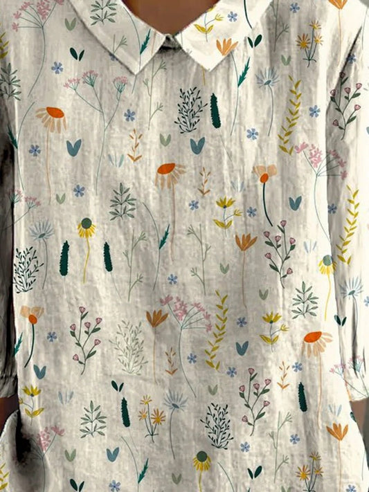Argisa | Date-Night Breathable Floral Fit Shirt