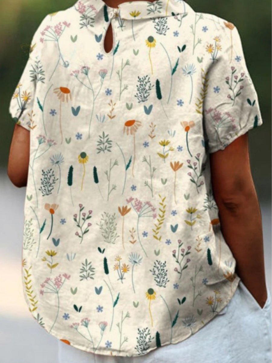 Argisa | Date-Night Breathable Floral Fit Shirt