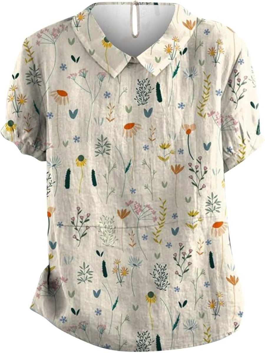 Argisa | Date-Night Breathable Floral Fit Shirt